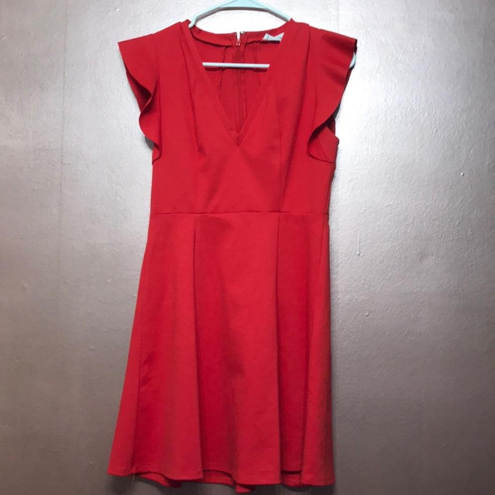 BCBG red dress